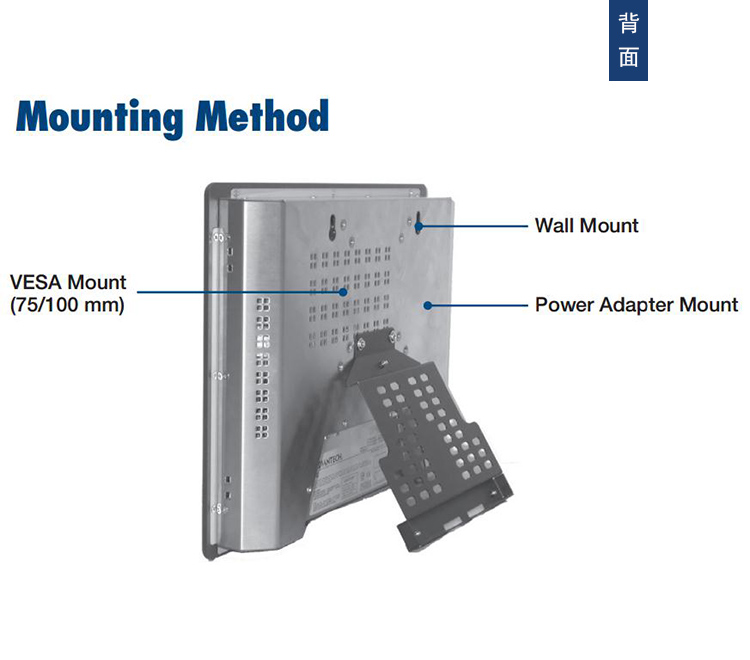 研華 工業等級平板顯示器FPM系列 12.1寸工業顯示器 FPM-3121G