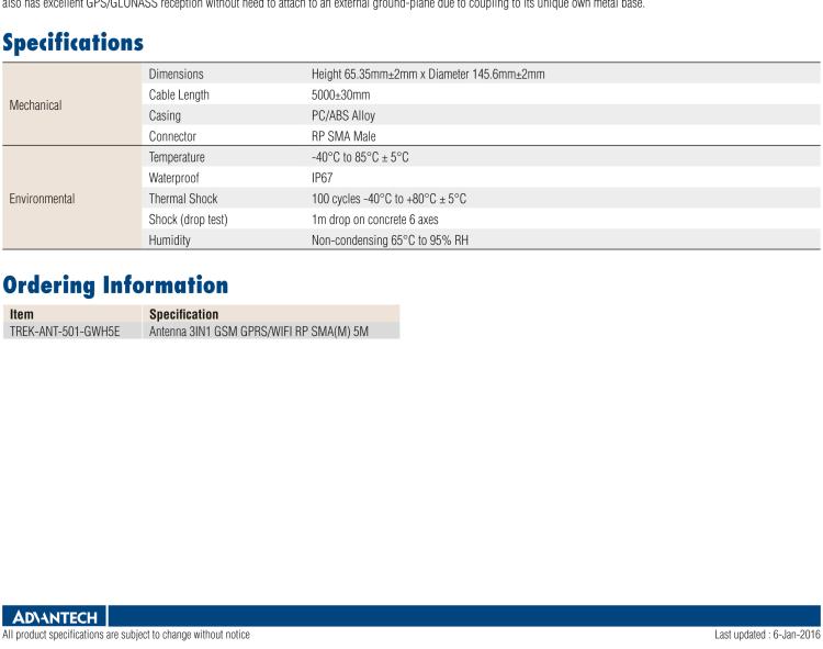 研華TREK-ANT-502-GH5E 負(fù)重螺絲安裝，IP67認(rèn)證