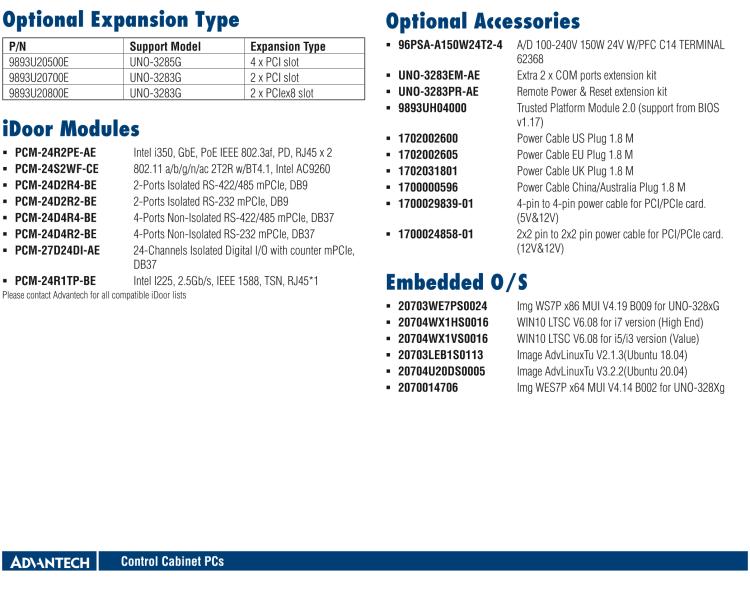 研華UNO-3285G 高效能嵌入式無(wú)風(fēng)扇工業(yè)電腦，搭配Intel? Core? i 處理器，4×PCI(e) 擴(kuò)展槽, 2×GbE, 2×mPCIe, HDMI, DVI-I