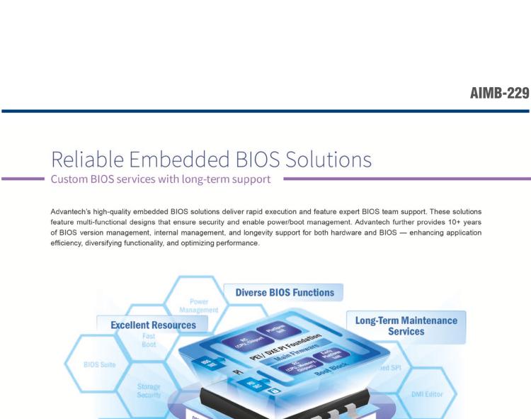 研華AIMB-229 板載AMD V2000系列8核/16線程CPU。視頻圖像處理性能強勁，接口豐富，超薄緊湊設計。