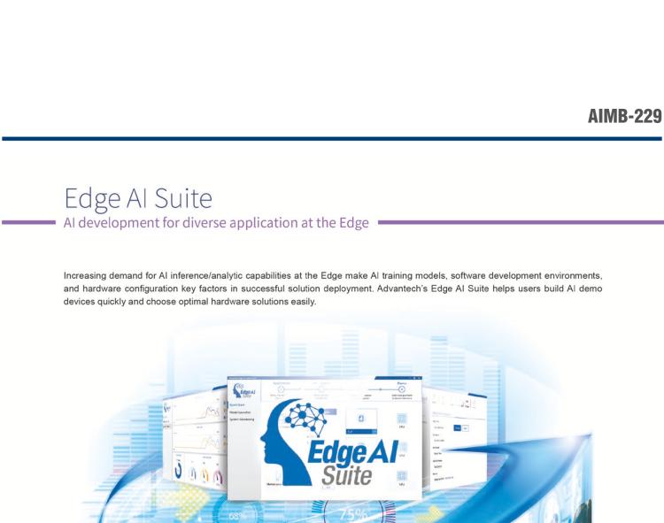 研華AIMB-229 板載AMD V2000系列8核/16線程CPU。視頻圖像處理性能強勁，接口豐富，超薄緊湊設計。