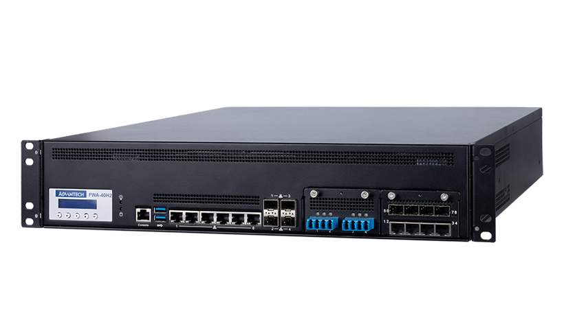 研華2U機(jī)架式國產(chǎn)網(wǎng)安平臺計(jì)算機(jī)FWA-40H2