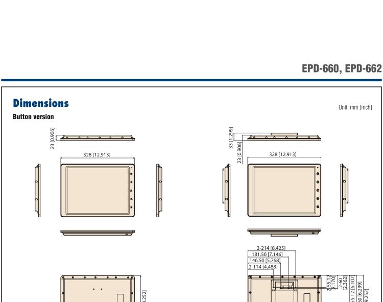 研華EPD-660 13.3"電子紙解決方案，Wi-Fi，用于醫(yī)院床邊卡和智能建筑標(biāo)牌。
