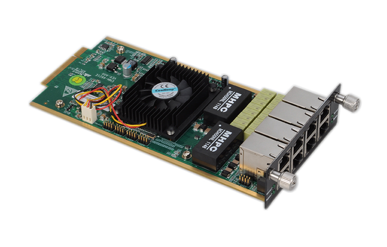 研祥八電口千兆網絡模塊，帶2組BYPASS ENM-4821E